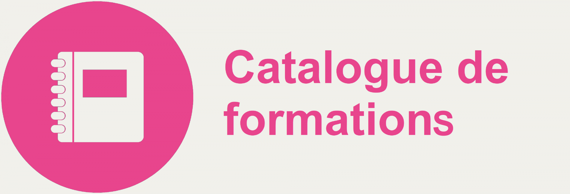 Catalogue de formation 1