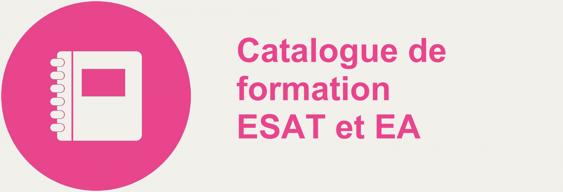 Catalogue de formation ea esat